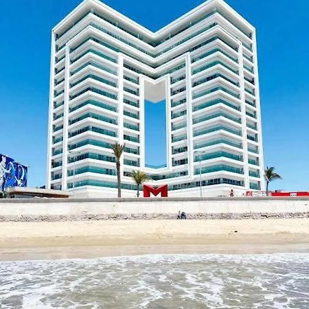 Condominio Torre Eme Frente Al Malecon Vista A La Ciudad Con Alberca Y Algo Al Mar Gimnacio Mazatlan Ngoại thất bức ảnh